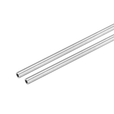Unique Bargains 304 Stainless Steel Corrosion Resistant Round Industry Tube 2 Pcs
