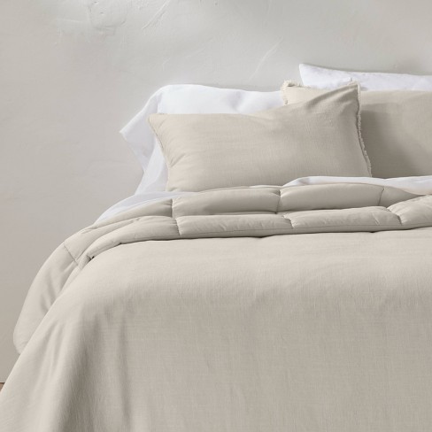 Linen comforter deals king