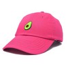 Dalix Avocado Embroidered Mens Cotton Dad Hat Baseball Cap Womens - 4 of 4