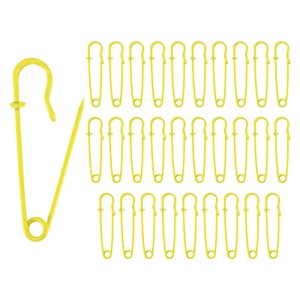 Unique Bargains Sewing Large Safety Spring Lock Blanket Bulk Pins 30 Pcs - 1 of 4