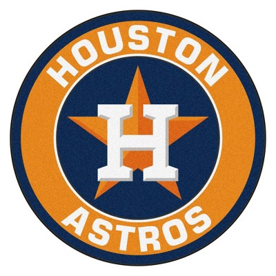 MLB Houston Astros 27"x27" Roundel Rug