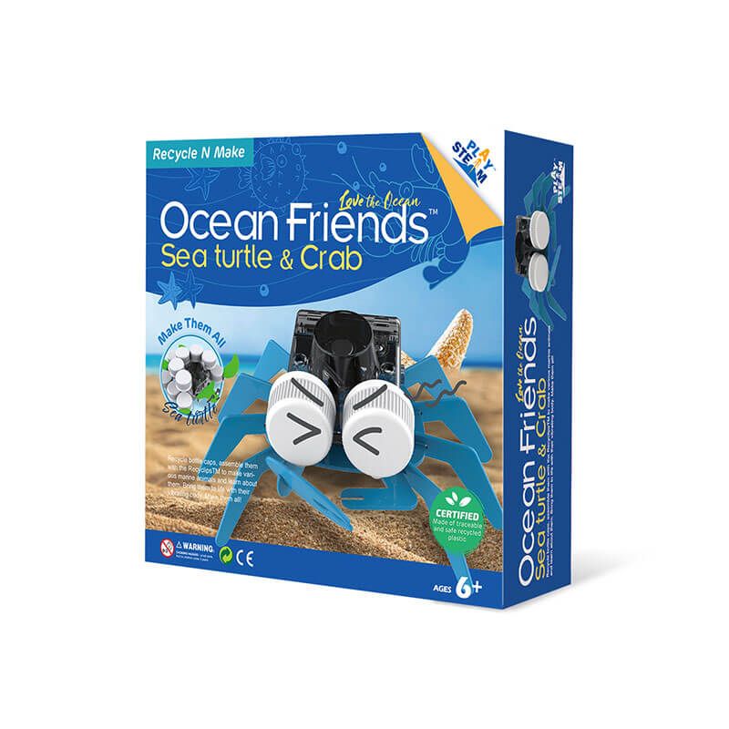 Playsteam Ocean Friends Sea Turtle & Crab, 2 of 7