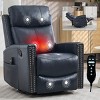 GlasFlength Massage Chairs Real Home Massage Chair Human Touch Massage Chairs Full Body Relax for Living Room, Blue, 30.6"*37.5"*41.6" - 2 of 4