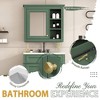 30in Bathroom Vanity With Top Sink, With 2 Drawers, 1 Tip-Out Drawer&1 Storage Cabinet, Modern Freestanding Bathroom Storage Cabinet With Mirror - 2 of 4