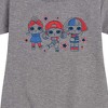 Girls' - LOL Surprise! - Fourth of July Graphic Short Sleeve Fleece Dress - 2 of 4