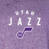 NBA Utah Jazz Women's Burnout Crew Neck Fleece Sweatshirt - L - 4 of 4