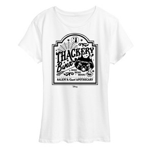 Women's - Hocus Pocus - Binx Business Sign Short Sleeve Graphic T-Shirt - 1 of 4