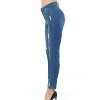 Wax Jeans Women's Push-Up True Stretch High-Rise Destructed Skinny Jean - 2 of 4
