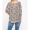 Women's Stars & Leopard Knit Top - Phil Love - 2 of 3