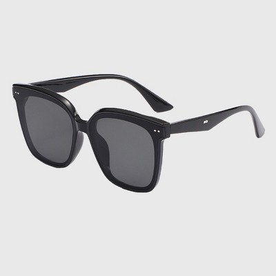 Anna-Kaci Women's Trendy Square Two - Tone Sunglasses