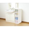 JEJ Astage Reinforced Multi-Purpose Storage Drawer C Medium White Clear - 3 of 4