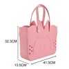 Mickey Mouse Classic 3D Face Adult Pink EVA Tote Bag - 2 of 4
