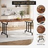 6-person Rectangular Wooden Kitchen Dining Table, 70.87", Retro Design, Suitable for Dining Room, Home Office, Living Room, Easy to Assemble - 4 of 4