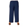Women's Essential Wide Leg Rayon Pants - Plus - On The Plus Side - 2 of 2