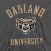 Oakland University Official Golden Grizzlies Logo Adult Pull-Over Hoodie - 2 of 4
