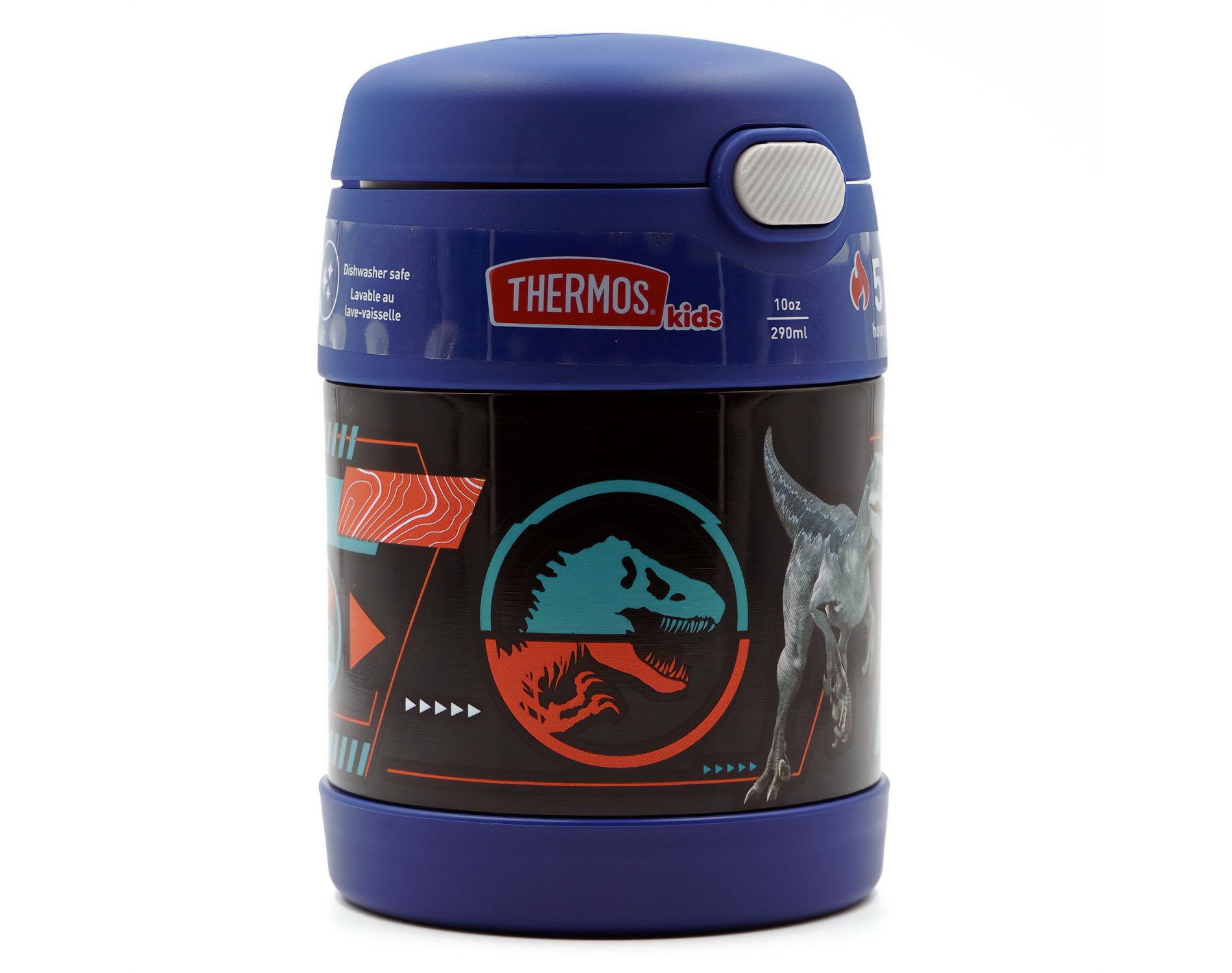 Thermos 10 oz. Kid's Funtainer Stainless Food Jar with Spoon - Jurassic World