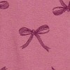 Carter's Just One You® Baby Girls' 2pk Bows Sleep N' Play - Burgundy - 2 of 3