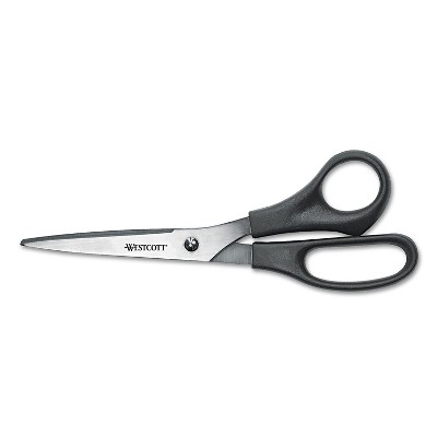 Westcott Value Line Stainless Steel Shears Black 8" Long 13135