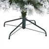 Nearly Natural 7-ft Flocked Oregon Pine Artificial Christmas Tree with 400 Clear Lights and 834 Bendable Branches - 4 of 4