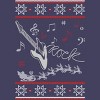 Women's Design By Humans Rock Christmas By sophialada Racerback Tank Top - 2 of 3