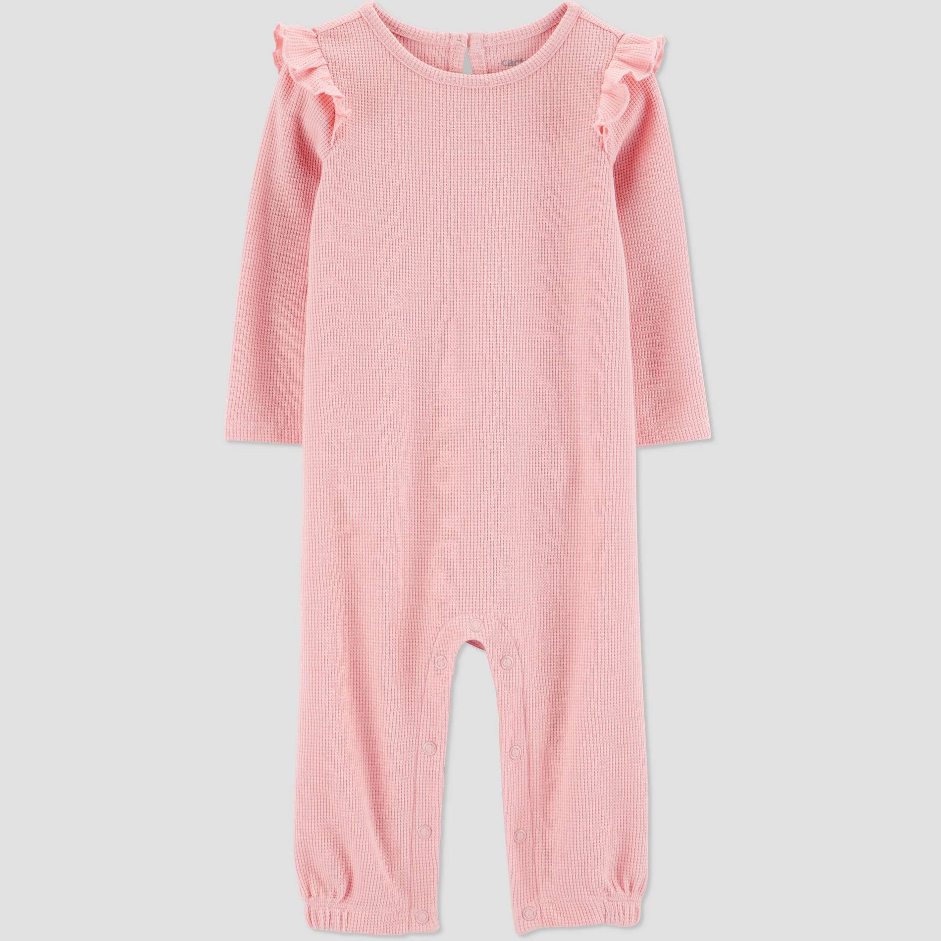 Carter's Just One You® Baby Girls' Long Sleeve Romper - Pink