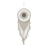 Cotton Macrame Handmade Intricately Weaved Wall Decor With Beaded Fringe  Tassels Black - Olivia & May : Target