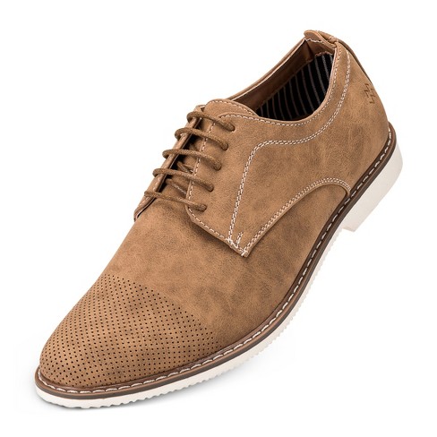 Men's suede Oxford shoes