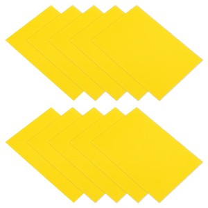 Unique Bargains Nylon Self-Adhesive Lightweight Down Jacket Repair Patch for Tent Clothes Yellow - 1 of 4
