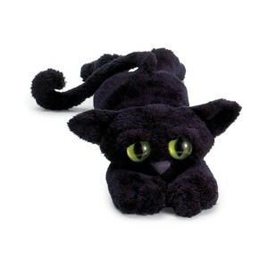 Manhattan Toy Lanky Cats Ziggy Black Cat 14" Plush - 1 of 4