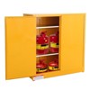 Flammable Safety Cabinet, Cold-Rolled Steel Flammable Liquid Storage Cabinet - 3 of 4