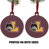 Loyola University Chicago Primary Logo Aluminum Holiday Christmas Tree Ornament - 2 of 4