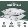 Comfez Nylon from Bamboo Viscose Zippered Pillow Covers King set of 2 - 4 of 4