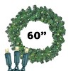 Novelty Lights LED Pre-Lit Artificial Christmas Wreath, Colorado Pine Greenery, Christmas Decoration - 2 of 4