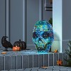 16" Narrow Iridescent Skull 3D Novelty Modular Light Structure Cool White - Hyde and EEK! Boutique™ - 2 of 3