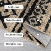 Washable Area Rug for Living Room Bedroom Guest Room Dining Room, Low Pile Soft Striped Carpet, Non-Slip Non Shedding Stain Resistant Foldable Mat - 4 of 4