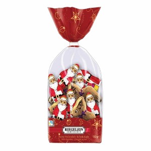 Riegelein Mini Santa Claus & Reindeer Chocolate Christmas Treats Bag 4.66 Oz. (132 g.) - 1 of 4