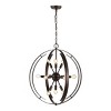 Syosset 12 Light Pendant - PND4165 - Oil Rub Bronze - Safavieh - 2 of 4