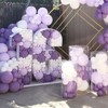 PartyWoo Balloons Dusty Purple Matte Mauve Dark 12 Inch 50 pcs - 3 of 4