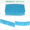 Unique Bargains Polyester Boho Durable Multipurpose Tassel Fringe Trim 27 Yards 1 Inch 1 Pc - 2 of 4