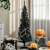 NicBex 5ft Artificial Pencil Christmas Tree Slim Tree with 294 Branch Tips and Plastic Stand for Decoration - 4 of 4