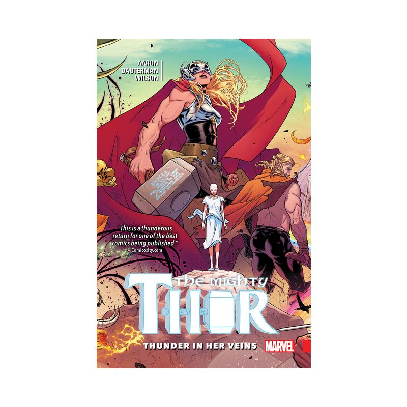 Mighty Thor Vol. 1: Thunder in Her Veins - by  Jason Aaron (Paperback), 1 of 2
