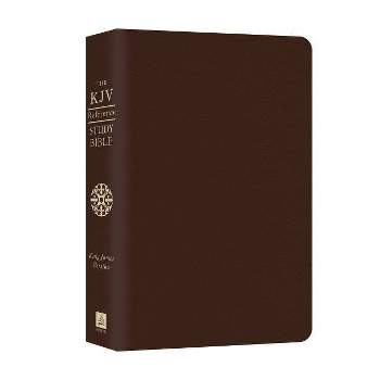 Reference Study Bible-KJV - by  Christopher D Hudson (Leather Bound)