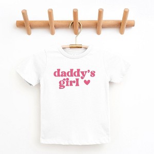 The Juniper Shop Daddy's Girl Heart Toddler Short Sleeve Tee - 1 of 2