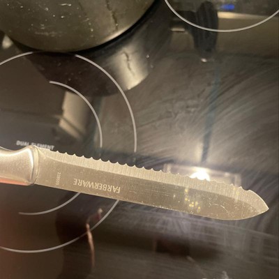 Farberware Platinum Stainless Steel Cutlery Knife Block Set 15pc ** DAMAGED  BOX