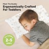 KeaBabies Buddy Toddler Pillow with Pillowcase, 10x18 Buddy Pillow for Toddler, Soft Kids Pillow for Sleeping, Travel, Age 2-5 - 2 of 4