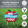 Big Dot of Happiness Thank You Teachers - Yard Sign and Outdoor Lawn Decorations - Teacher and Staff Appreciation Yard Signs - Set of 8 - 3 of 4