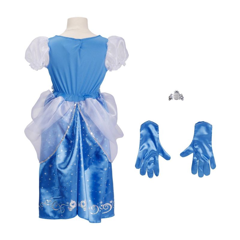 Disney Princess Cinderella Majestic Dress with Bracelet and Gloves, 4 of 5