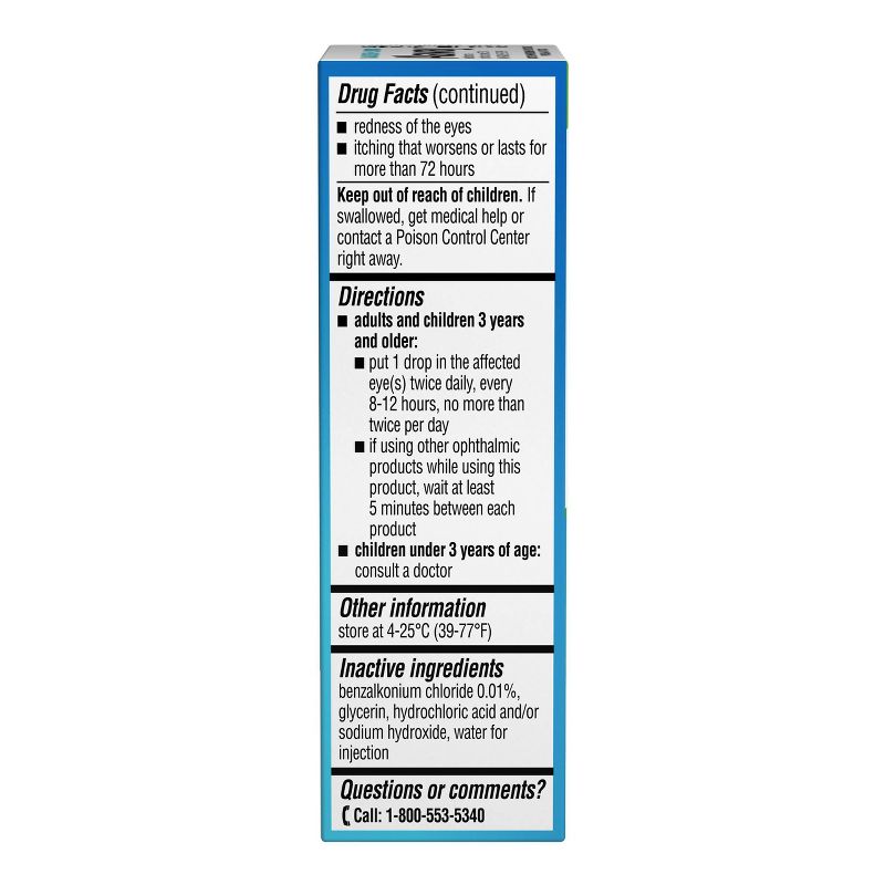 Alaway 12 Hours Allergy Itch Relief Eye Drops - 0.34 fl oz, 4 of 11