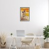 Stupell Industries Yellow Antique Cycling Poster Black Framed Giclee Art - 2 of 4