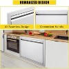 Brushed Stainless Steel BBQ Access Door, Outdoor Kitchen Cabinet Doors, Durable Weather-Resistant Doors for Barbecue Islands, Suitable for Outdoor - 4 of 4
